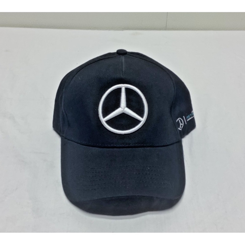 Mercedes Benz AMG Petronas Formula One Team Cap Hat Black Adjustable Strap